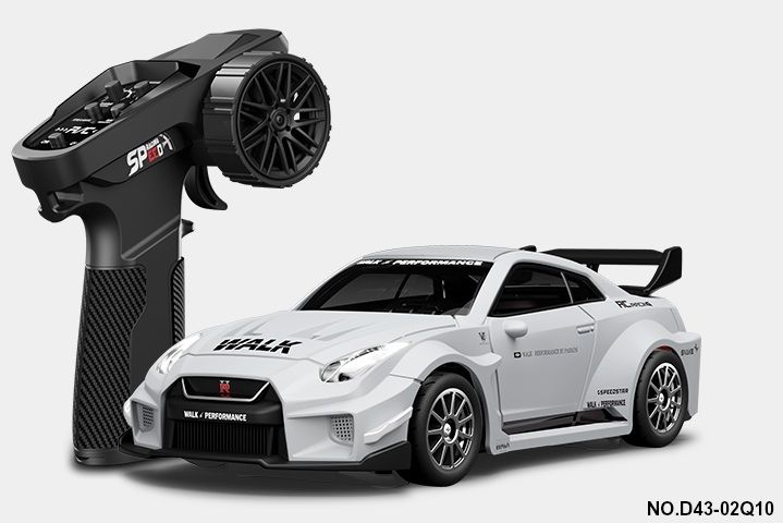 RC Pro 1/43 R/C Alloy Drift Car GTR White
