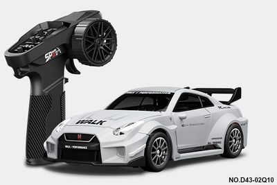 RC Pro 1/43 R/C Alloy Drift Car GTR White