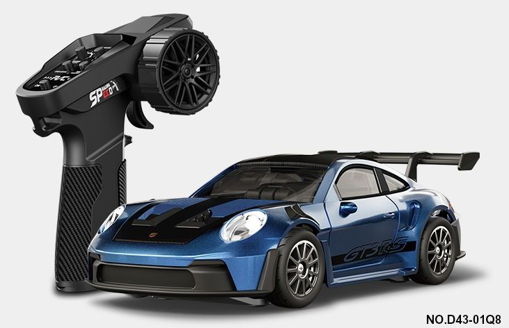 RC Pro 1/43 R/C Alloy Drift Car 911 Blue