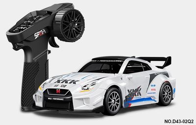RC Pro 1/43 R/C Alloy Drift Car GTR Silver