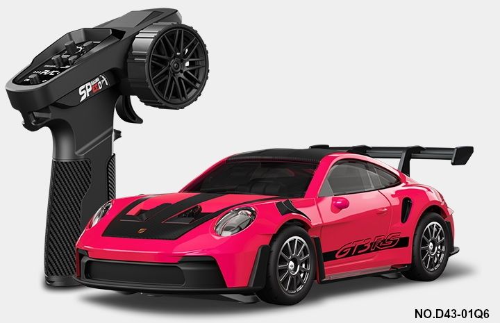 RC Pro 1/43 R/C Alloy Drift Car 911 Pink