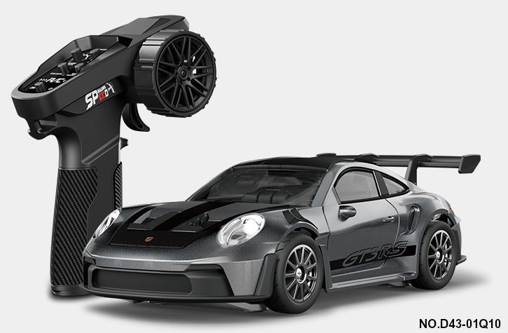 RC Pro 1/43 R/C Alloy Drift Car 911 Silver
