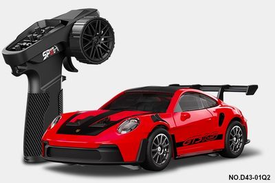 RC Pro 1/43 R/C Alloy Drift Car 911 Red