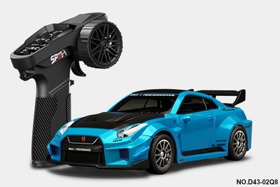 RC Pro 1/43 R/C Alloy Drift Car GTR Teal