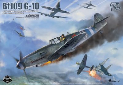 Border Model 1/35 BF109 G-10w/WGr.21 with Full Engine and Weapon Interior