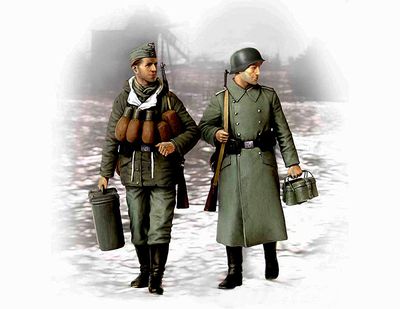 Masterbox Models 1/35 Supplies at Last! 1944-1945 German Soldiers