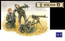 Masterbox Models 1/35 Eastern Front Kurland 1944 German Machine Gun Crew