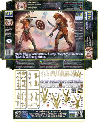 Masterbox Models 1/24 At the Edge of the Universe Strange Companys Adventures Episode V Recognition