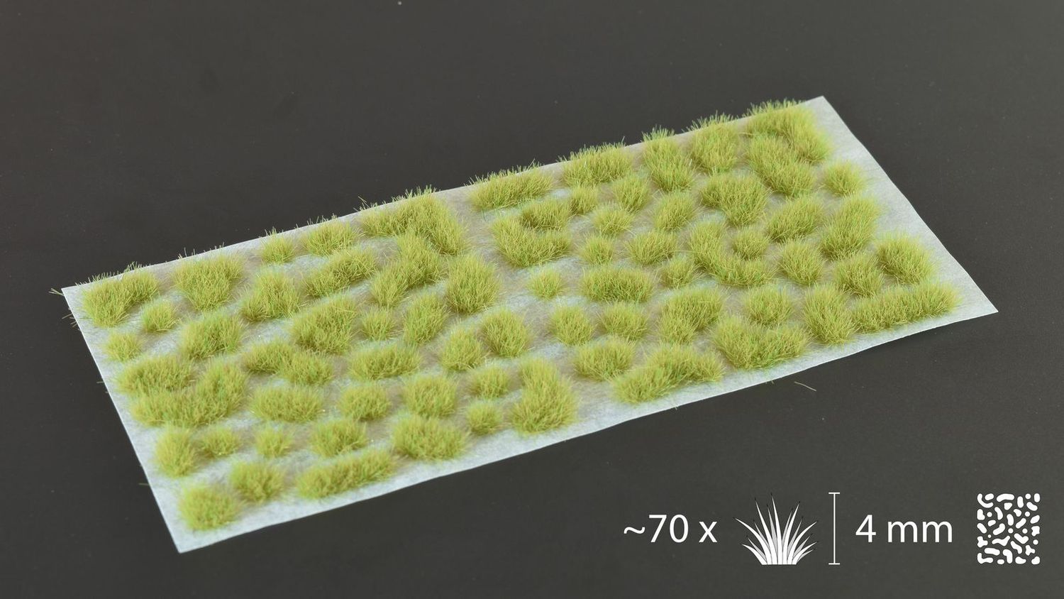 Gamers Grass Light Green 4mm Tuft Wild