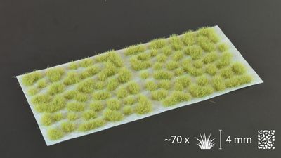 Gamers Grass Light Green 4mm Tuft Wild