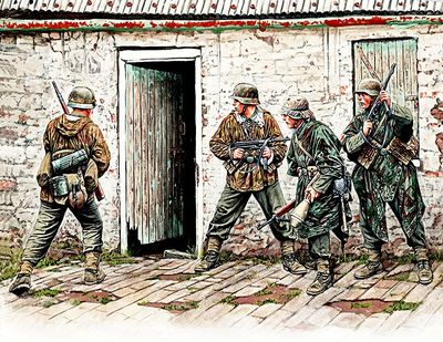 Masterbox Models 1/35 Western Europe 1944-1945 German Infantry