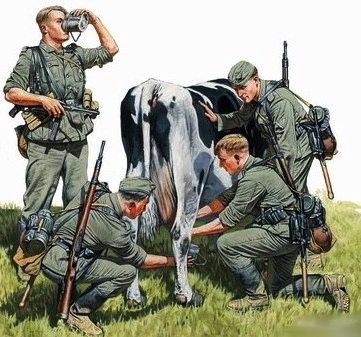 Masterbox Models 1/35 WWII Operation Milkman German Infantry