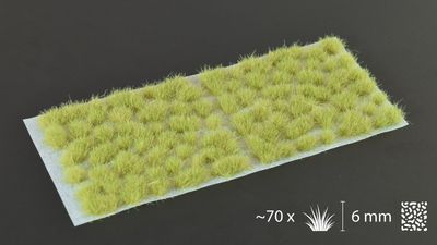Gamers Grass Light Green 6mm Tuft Wild