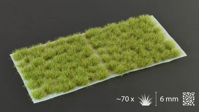 Gamers Grass Dry Green 6mm Tuft Wild