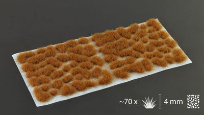 Gamers Grass Brown 4mm Tuft Wild