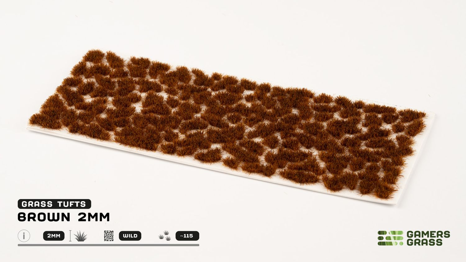 Gamers Grass Brown 2mm Tuft