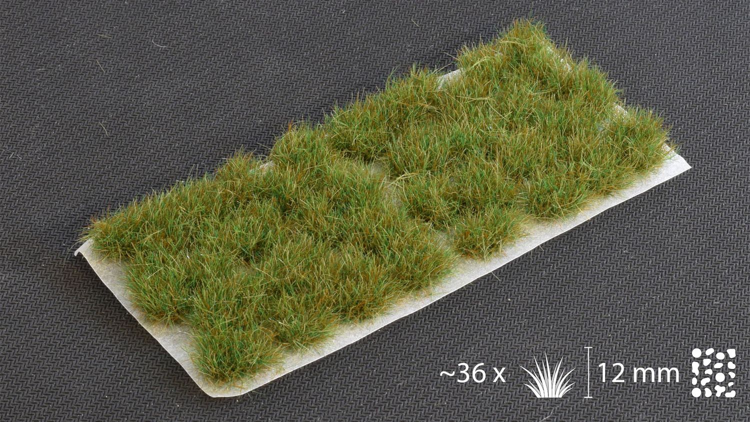 Gamers Grass Strong Green XL 12mm Tuft Wild