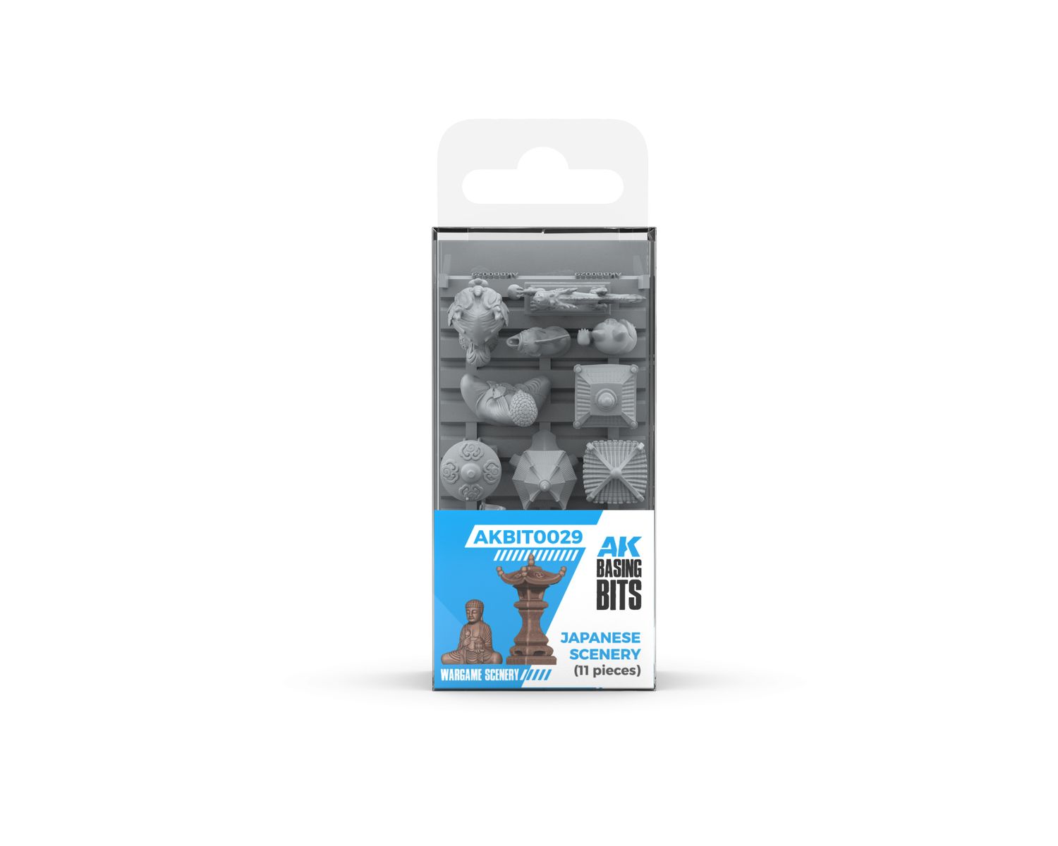 AK Interactive Japanese Scenery Basing Bits 11pc