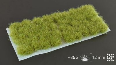 Gamers Grass Dry Green XL 12mm Tuft Wild