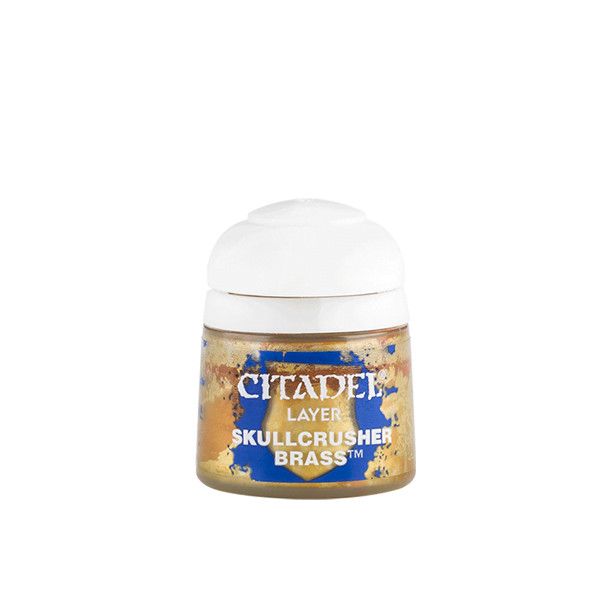 Games Workshop Citadel Layer Skullcrusher Brass Paint 12ml