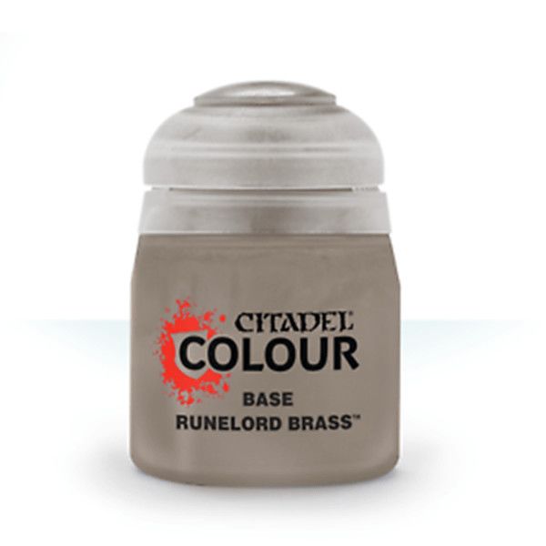Games Workshop Citadel Base Runelord Brass Paint 12ml