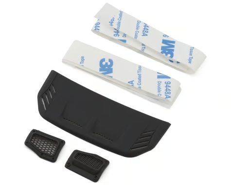 Yeah Racing TRX-4M Bronco Plastic Engine Cover and Hood Side Air Intake Grilles