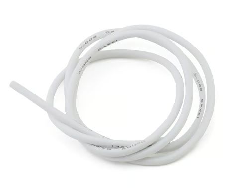 eXcelerate 13AWG 1 Meter Silicone Wire White