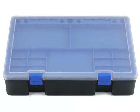 Koswork 245x175x56mm Tool/Storage Box with Parts Tray Blue