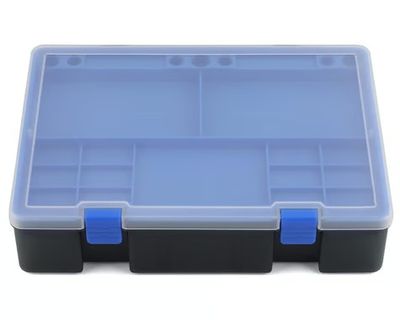 Koswork 245x175x56mm Tool/Storage Box with Parts Tray Blue