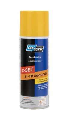 CEC Corp C-Set CA Glue Accelerator Aerosol Spray 6.76oz
