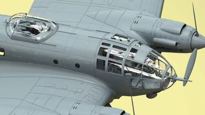 Border Model 1/35 BF018 German WWII Bomber Heinkel He-111 H-6