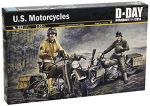 Italeri 1/35 WWII US Motorcycles