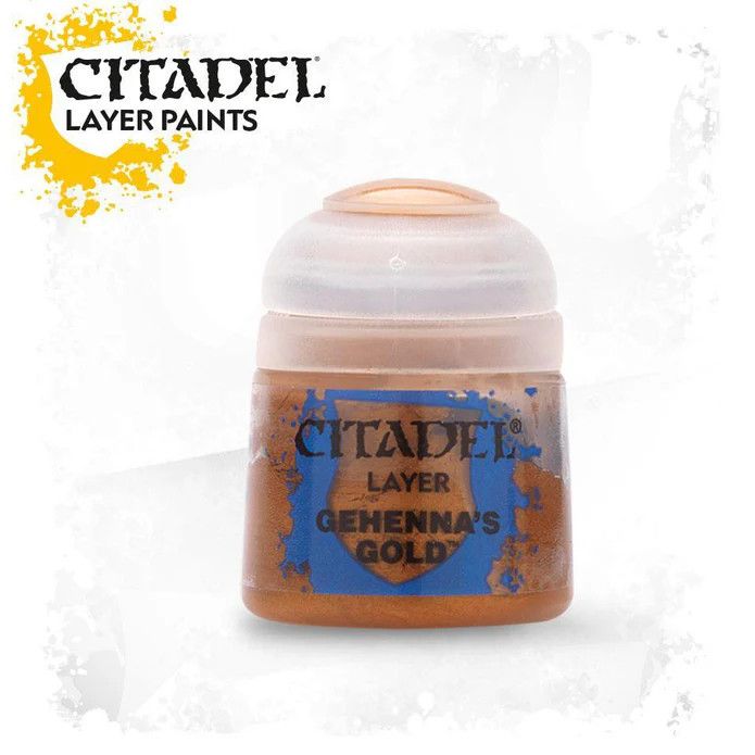 Games Workshop Citadel Layer Gehennas Gold Paint 12ml