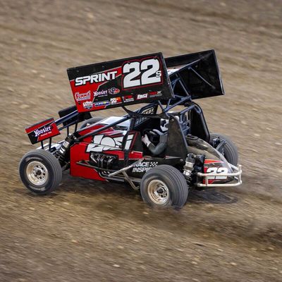 Team Losi Racing 1/10 22S Sprint Car Brushless 2WD RTR Red
