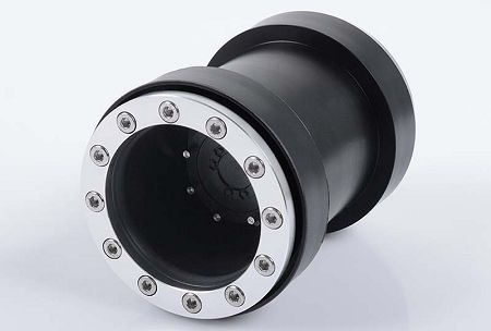 RC4WD Universal MT Beadlock Wheels V2 Clod Buster Black Delrin