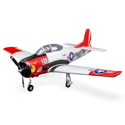 E Flite T-28 Trojan 1.2m with Smart BNF Basic