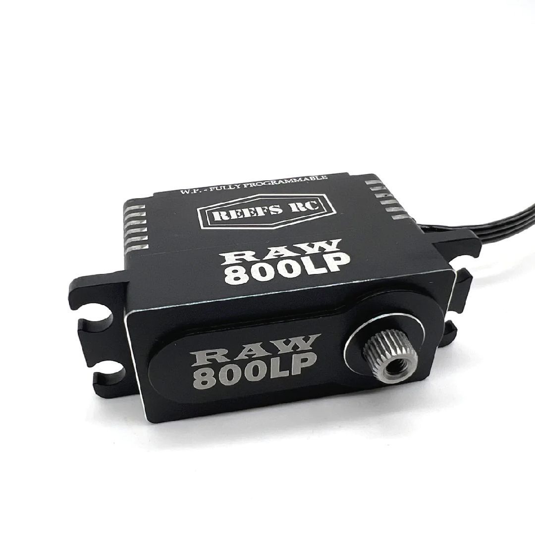 Reefs RC RAW800LP Submarine Servo 800oz 0.09sec at 8.4V Black