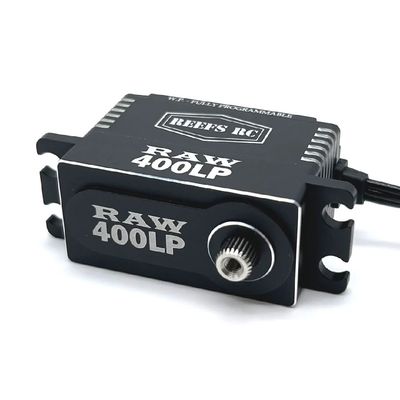 Reefs RC RAW400 LP Submarine Servo 460oz 0.065sec at 8.4V Black