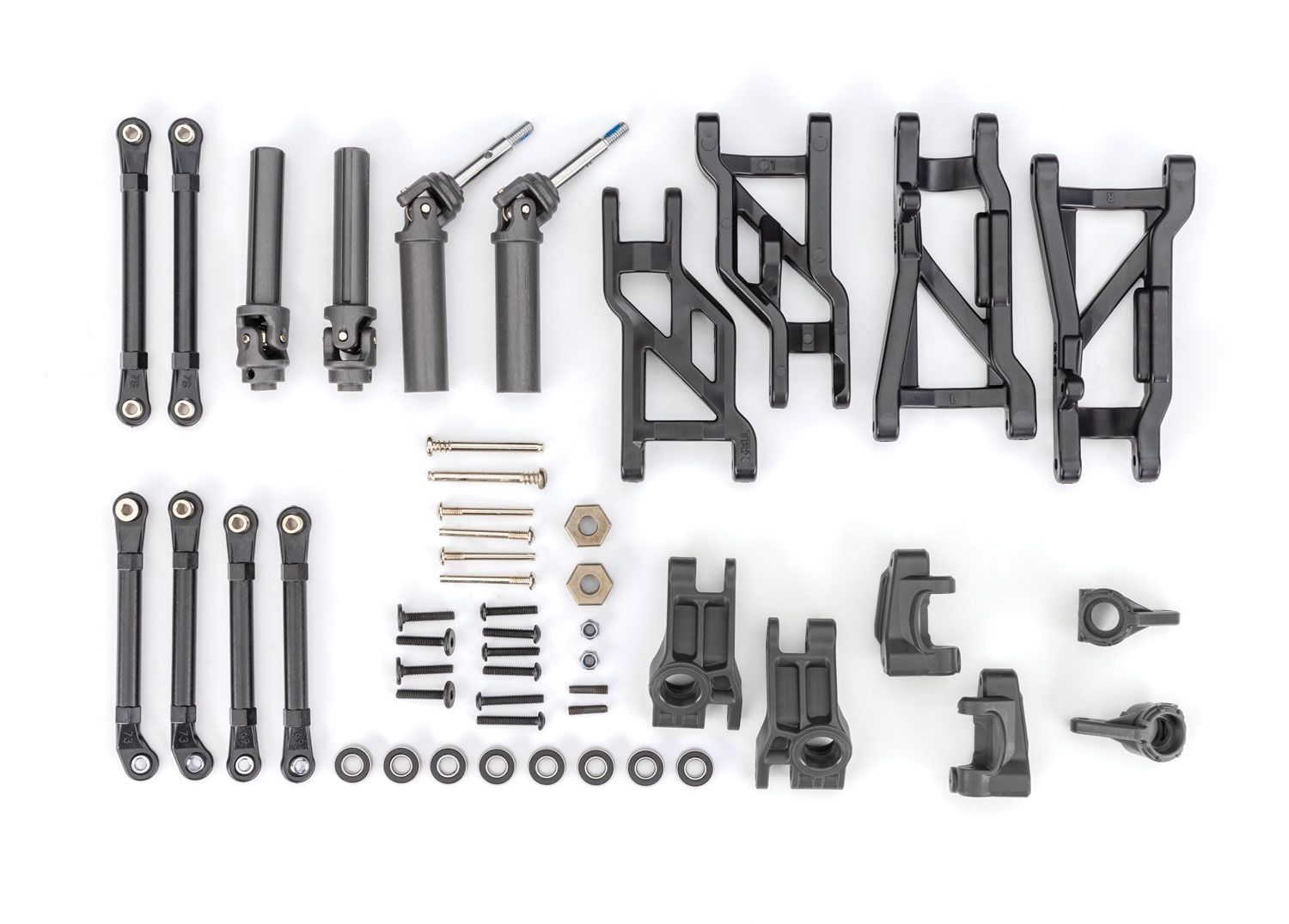 Traxxas 2WD Rustler/Stampede Heavy Duty Upgrade Kit Black