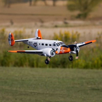 E Flite Beechcraft C-45 Expeditor 1.5m BNF-Basic with AS3X