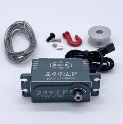 Reefs RC 299LP Servo Winch withBuilt In Controller 20oz at 8.4V