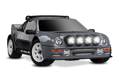 Traxxas 1/16 RS200 Mini Rally VXL-3S 4x4 RTR Gray Includes B&amp;C