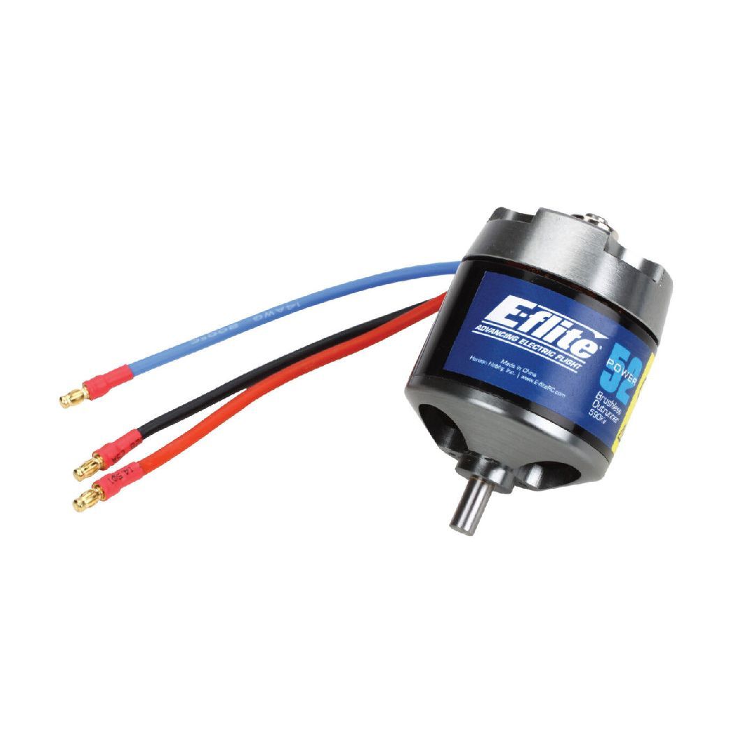 E Flite Power 52 Brushless Outrunner Motor 590kV