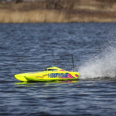 Pro Boat Blackjack 24in V2 Catamaran BLX Heat Wave Visual RTR