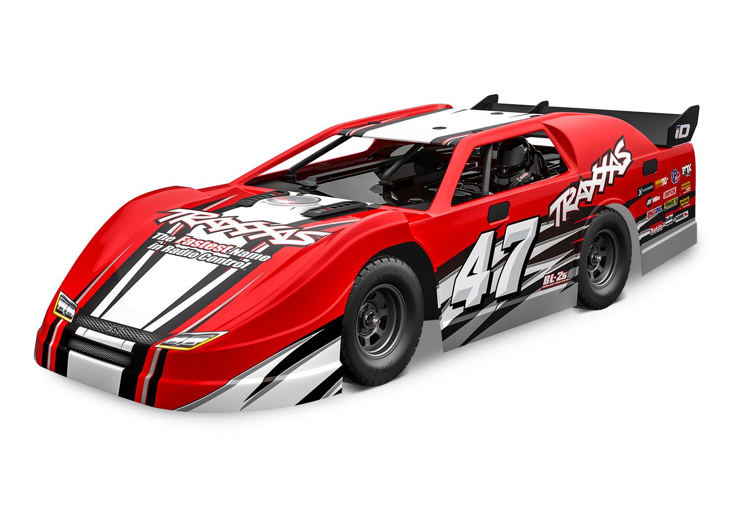 Traxxas 1/10 Slash Late Model BL-2s 2WD RTR Red