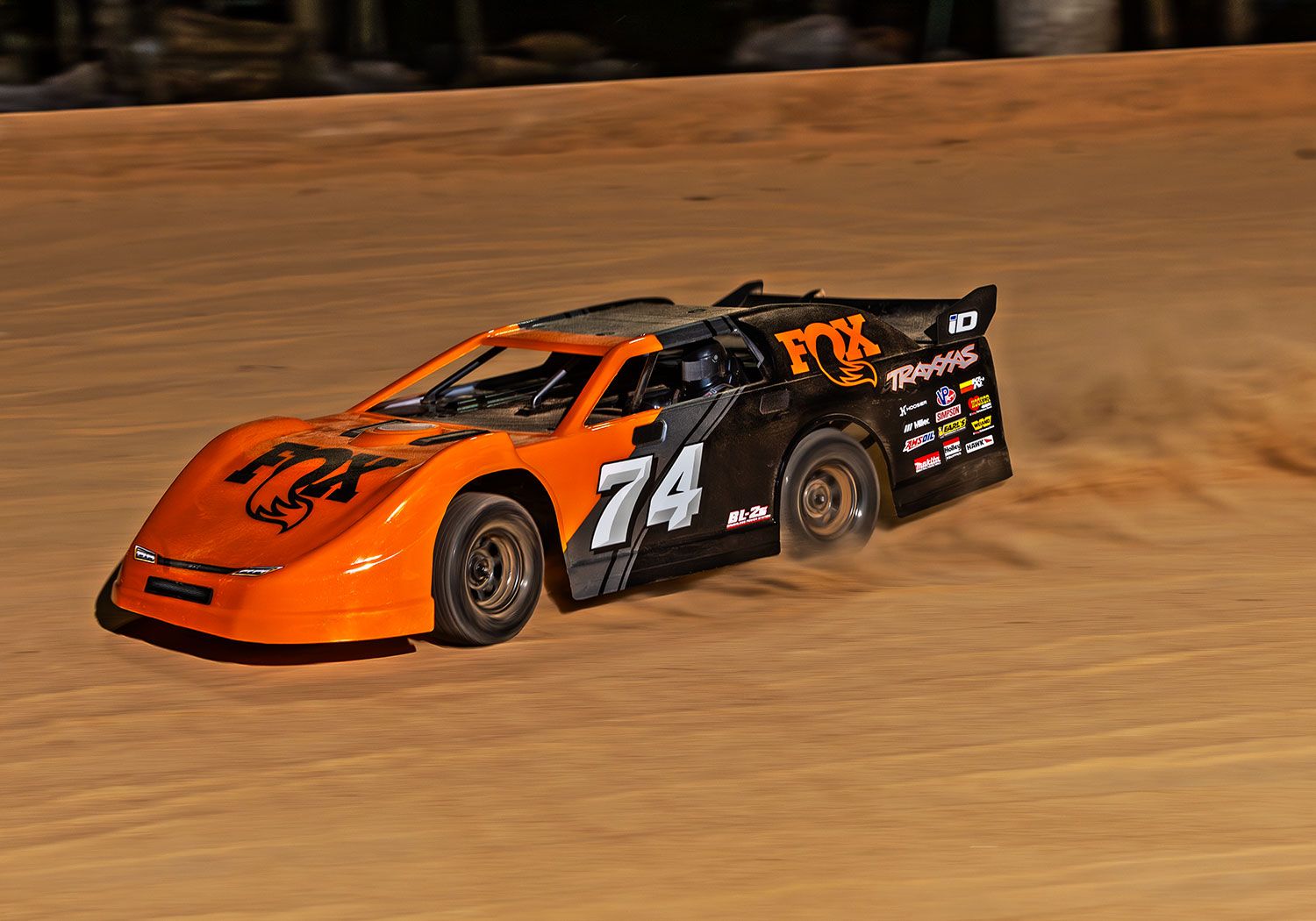 Traxxas 1/10 Slash Late Model BL-2s 2WD RTR Fox