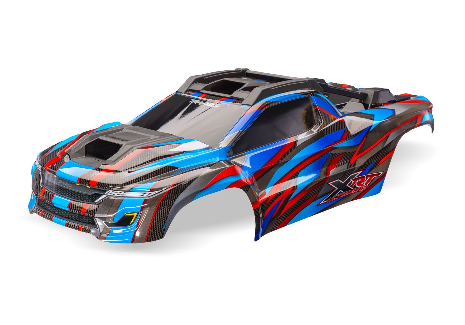 Traxxas XRT Ultimate Painted Body Blue with Decals Applied