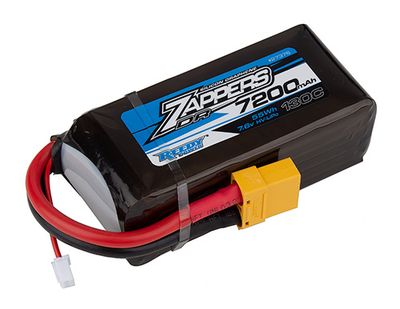 Reedy Sonic Zappers DR 7200mAh 130C 7.6V Shorty Soft Case with XT90