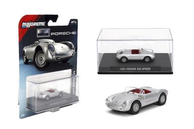 Jada Toys 1/64 Majorettte Collection Wave 2 1955 Porsche 550 Spyder
