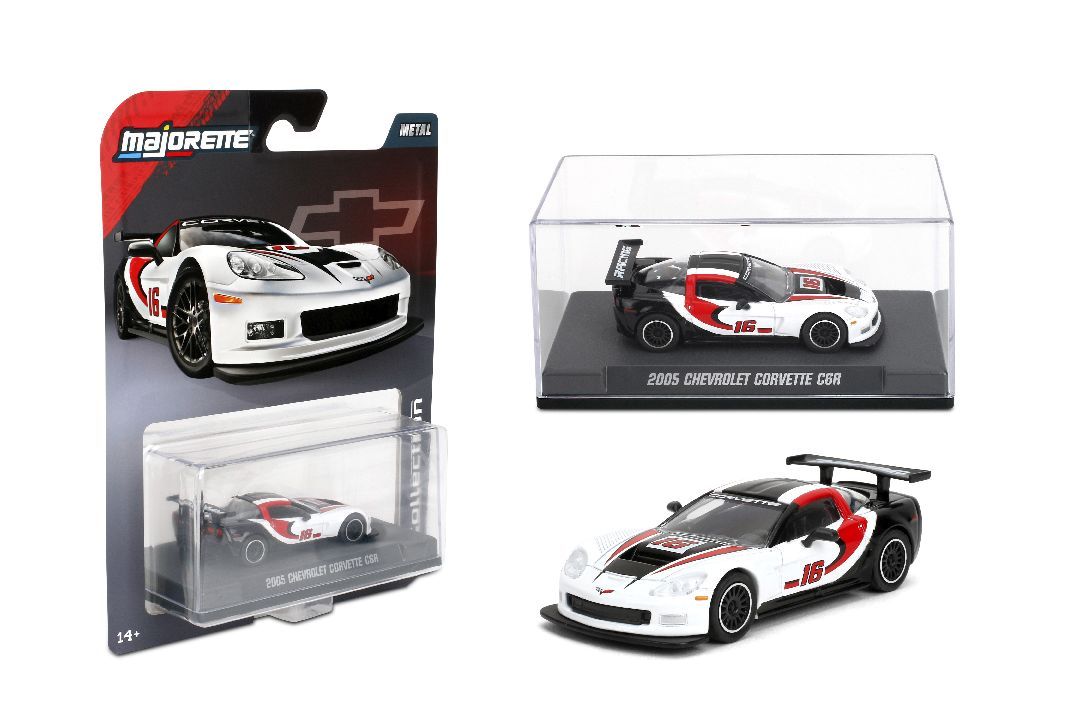 Jada Toys 1/64 Majorettte Collection Wave 2 2005 Corvette C6R